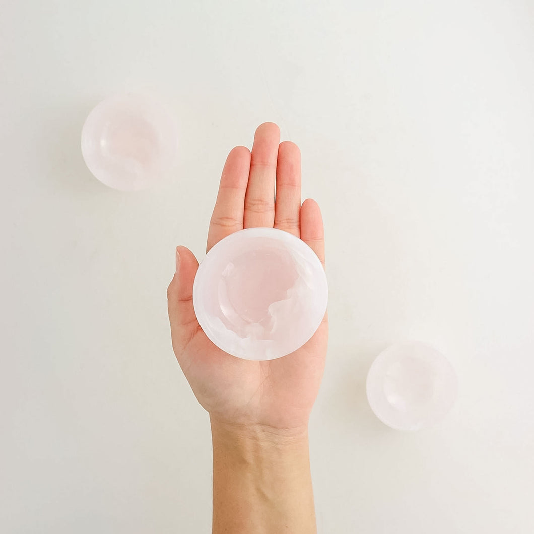 Pink Calcite Dainty Dish