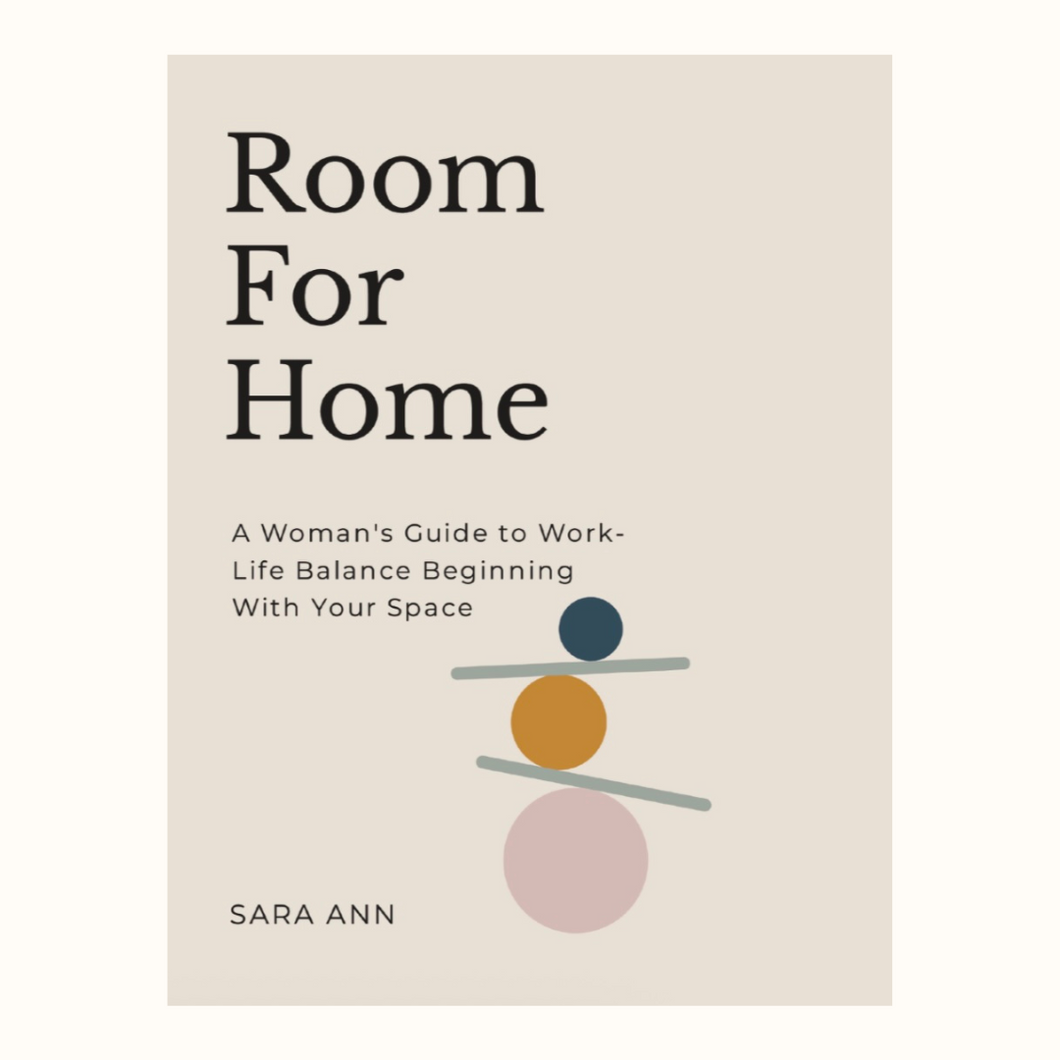 Book cover of 'Room For Home' by Sara Ann on a beige background