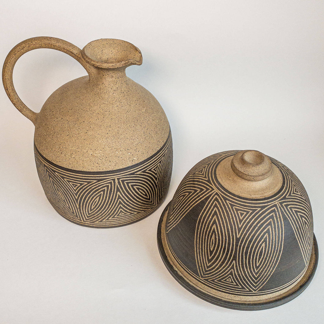 Cloche and Pitcher Set